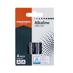 Baterie AA/LR6 GRUNDIG ALKALINE 2100 mAh 4ks
