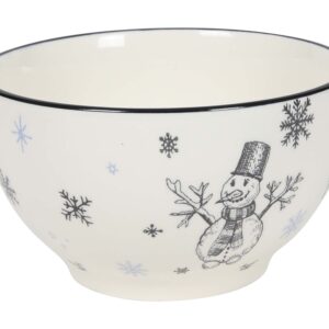 HIT Keramická miska 14cm sněhulák