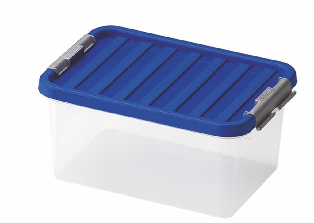 Plastový úložný box HEIDRUN ClipBox 8l