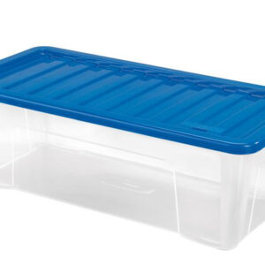 Plastový úložný box s víkem HEIDRUN Quasar 65l