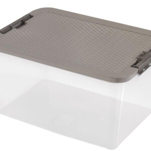 Plastový úložný box s víkem HEIDRUN R-box 38l.