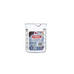 Skleněná odměrka s nálevkou PYREX 500ml