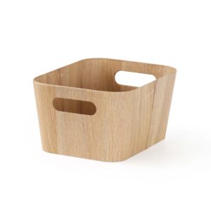 TORO Úložný košík KITCHISIMO 23x30x15cm hnědá