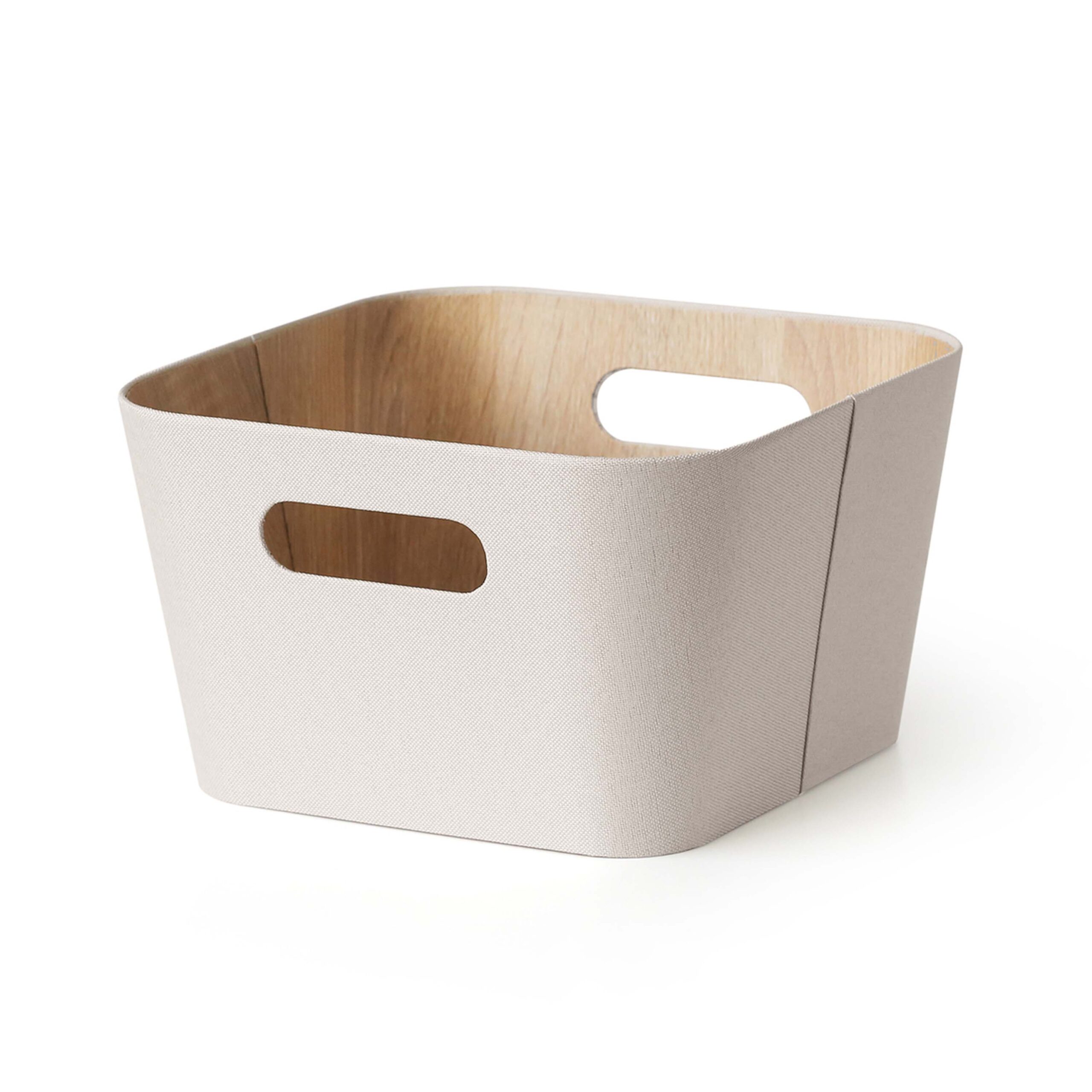TORO Úložný košík KITCHISIMO 27x27x16cm béžová