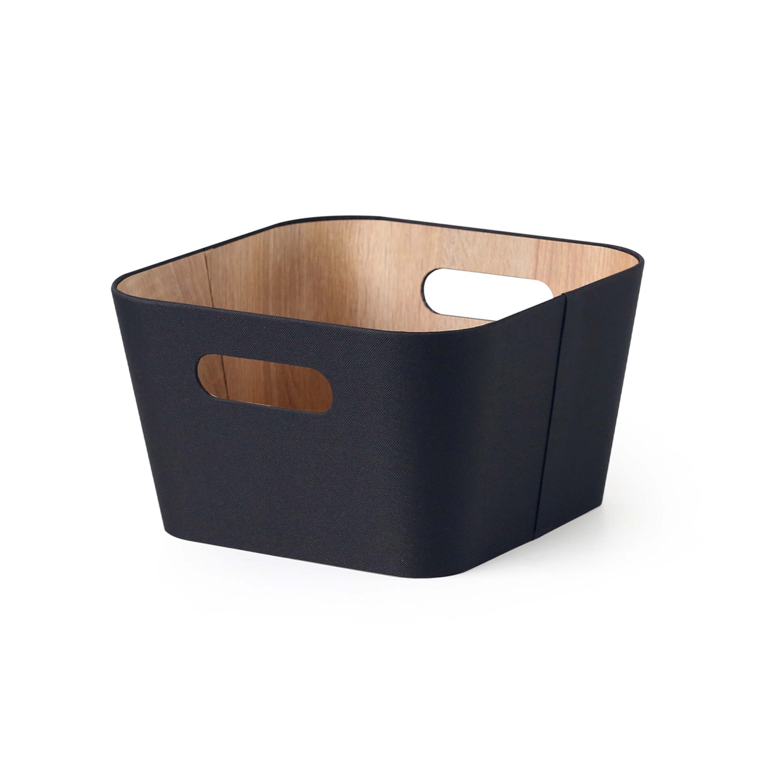 TORO Úložný košík KITCHISIMO 27x27x16cm černá