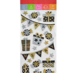 Arpex Vánoční samolepky 24x10cm