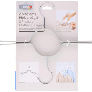 Nerezové ramínko FLEXI 2ks