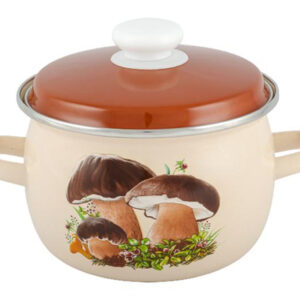 TORO Smaltovaný hrnec s poklicí 3